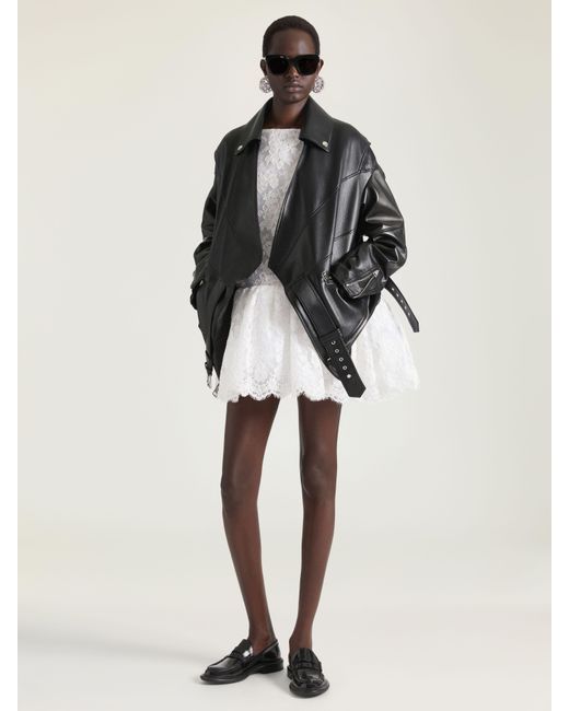 Givenchy Black Back-To-Front Biker Jacket