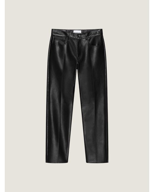 Givenchy Black Straight Leg Trousers for men
