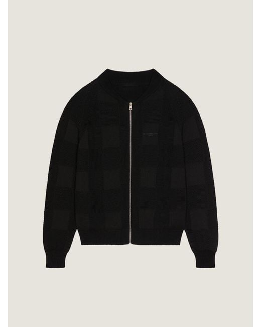 Givenchy Black Zipped Cardigan for men