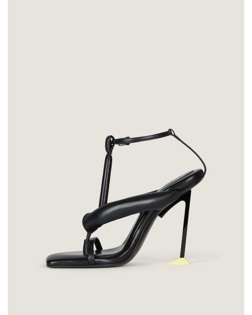 Givenchy Natural Boudoir Bicolor Heeled Thongs