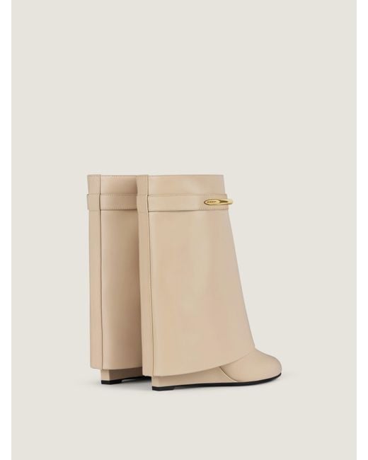 Givenchy Natural Shark Pinch Ankle Boots