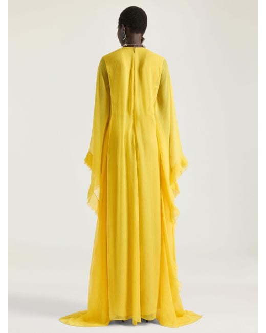 Givenchy Yellow Evening Dress