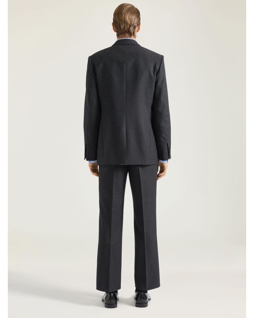 Givenchy Blue Straight Leg Tailored Trousers for men