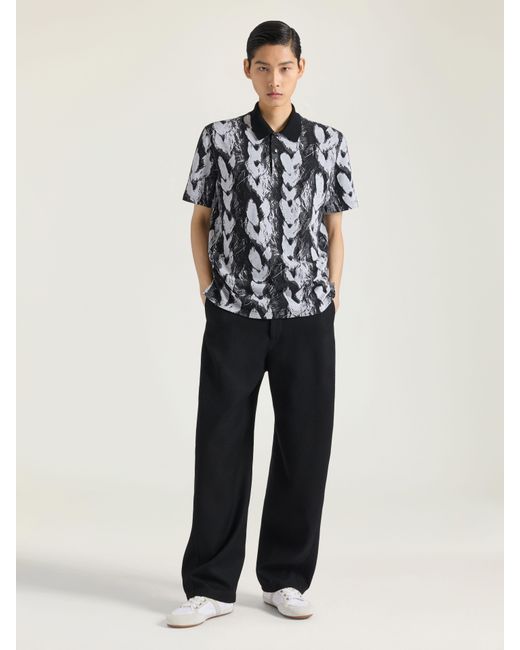 Polo en jacquard Hair Givenchy pour homme en coloris Black