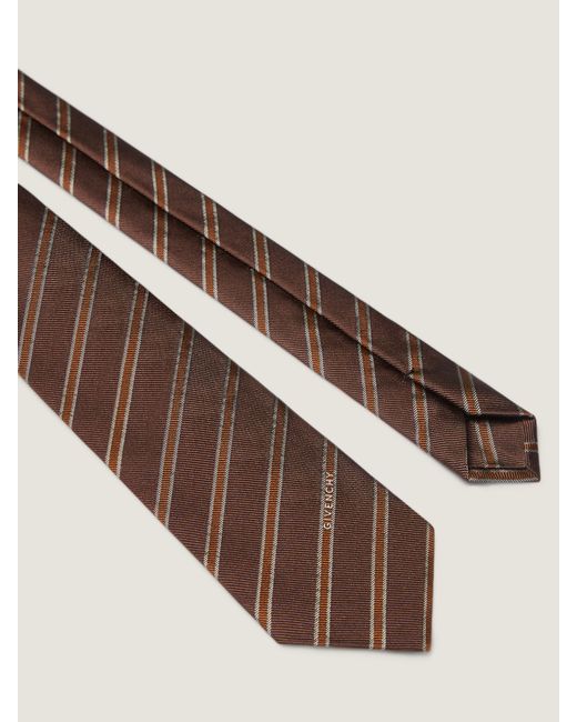 Givenchy Natural Thin Stripes Tie for men
