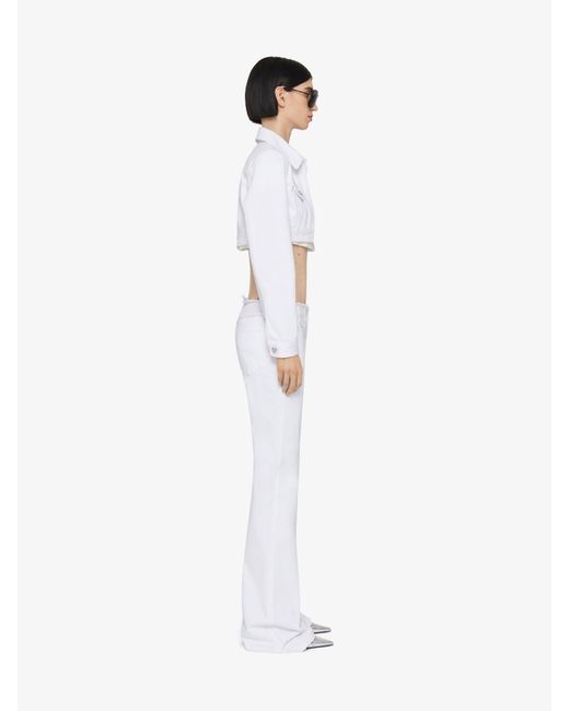 Jean slim en denim Givenchy en coloris White