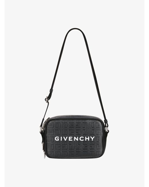 Borsello G-Essentials in tela spalmata 4G di Givenchy in Black da Uomo