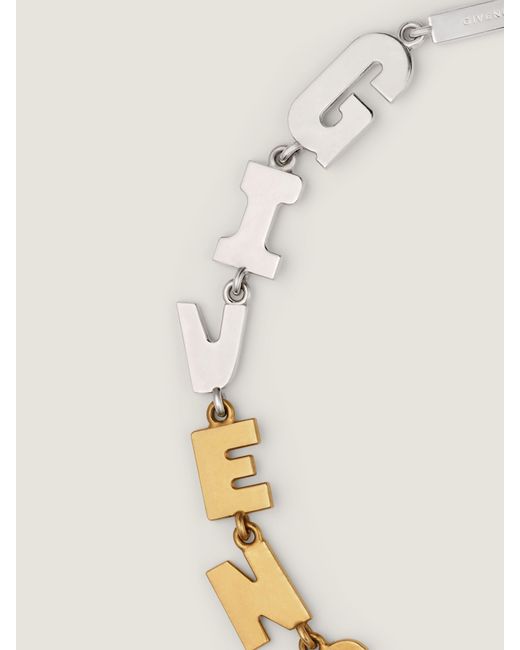 Givenchy Natural Letters Necklace