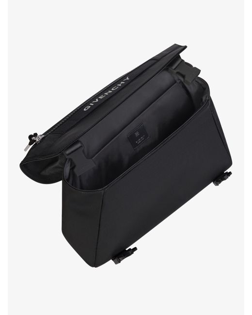 Givenchy Black G-Trek Messenger Bag for men