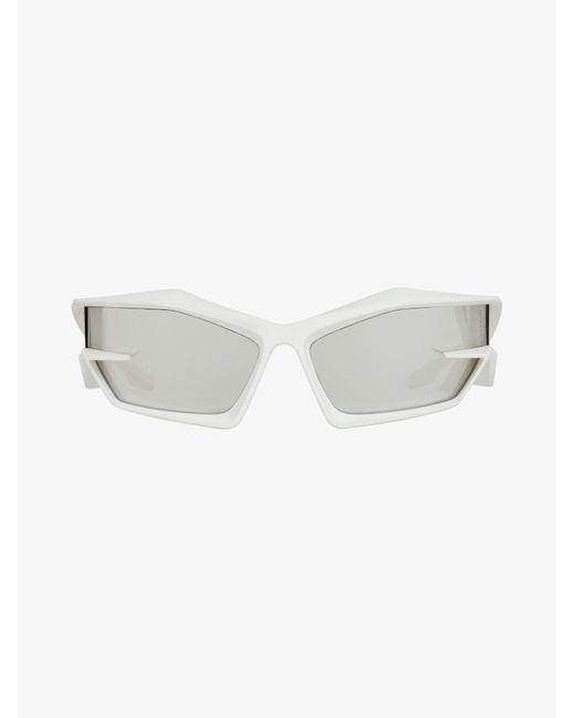 Givenchy White Giv Cut Injected Sunglasses