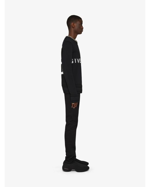 Pull 4G en maille Givenchy pour homme en coloris Black