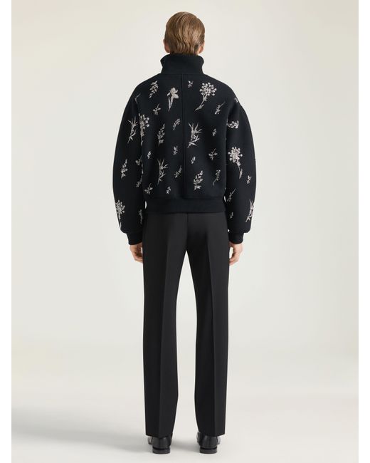 Givenchy Black Straight Leg Tailored Trousers for men