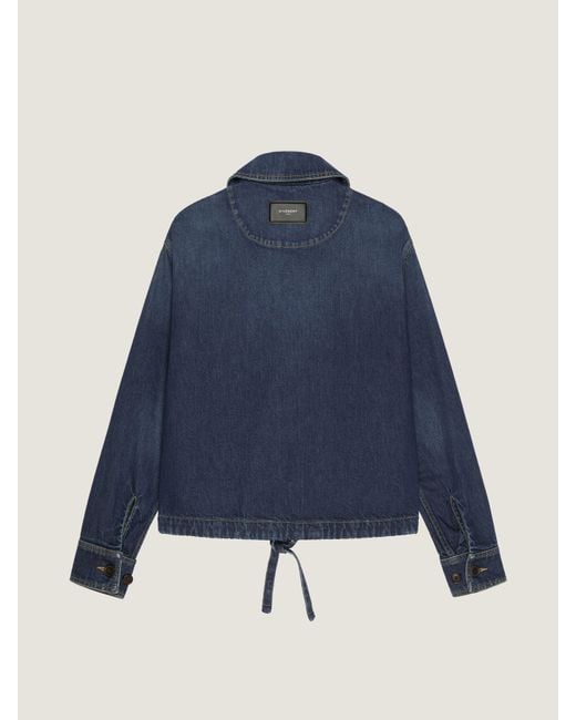 Givenchy Blue Smock Jacket for men