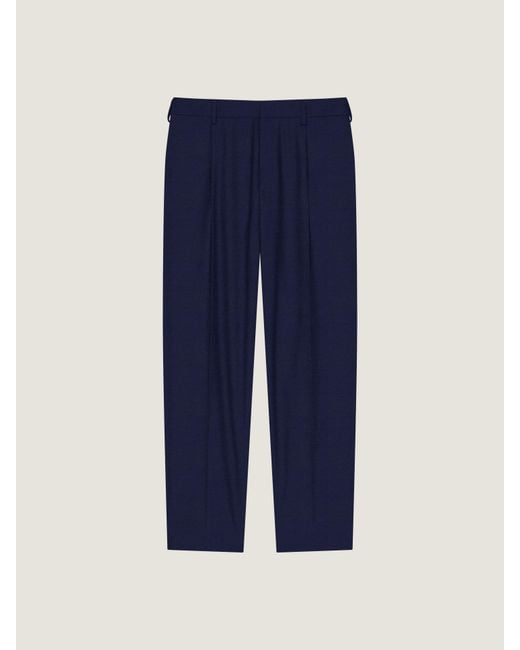 Givenchy Blue Relaxed Fit Trousers for men
