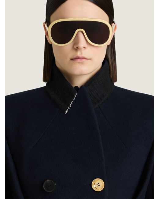 Givenchy Blue Pinch Coat
