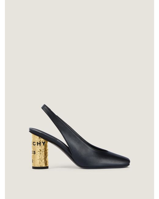 Givenchy Natural Tape Slingbacks