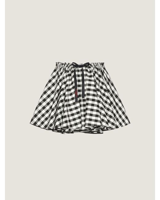 Givenchy Multicolor Mini Pleated Skirt