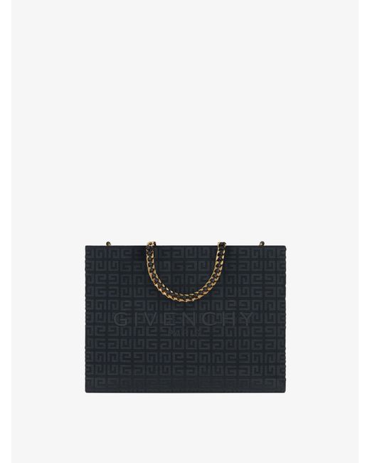 Givenchy Black Medium G-Tote Shopping Bag
