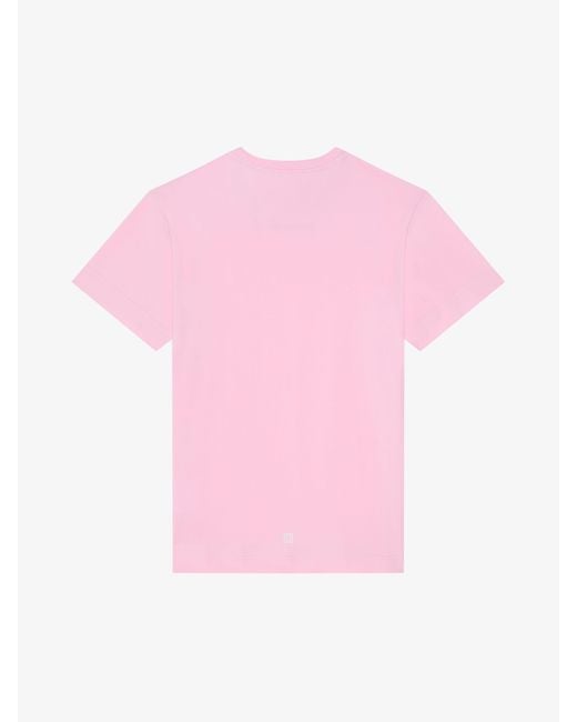 Givenchy Pink 1952 Slim Fit T-Shirt for men