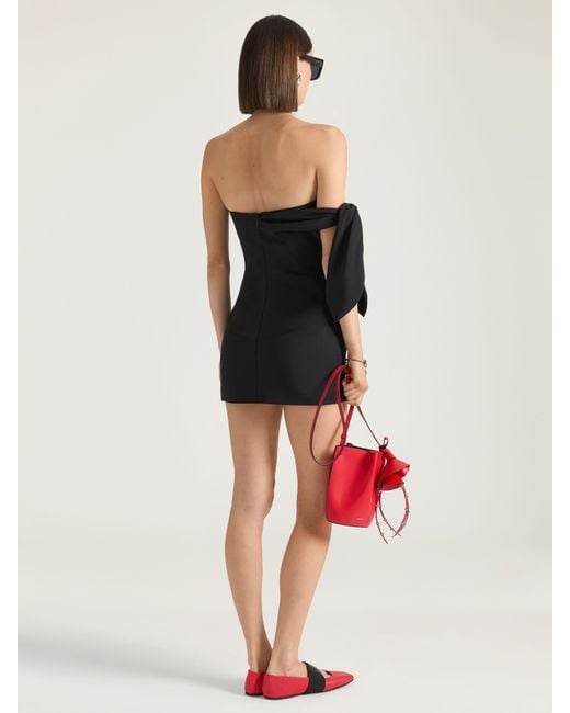 Givenchy Black Mini Bustier Dress