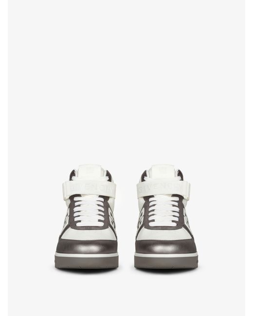 Givenchy White G4 High Top Sneakers for men