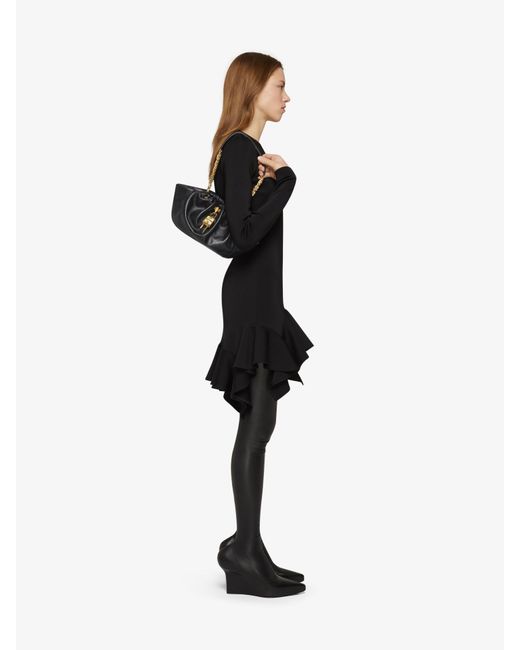 Borsa Kenny modello piccolo in pelle morbida di Givenchy in Black