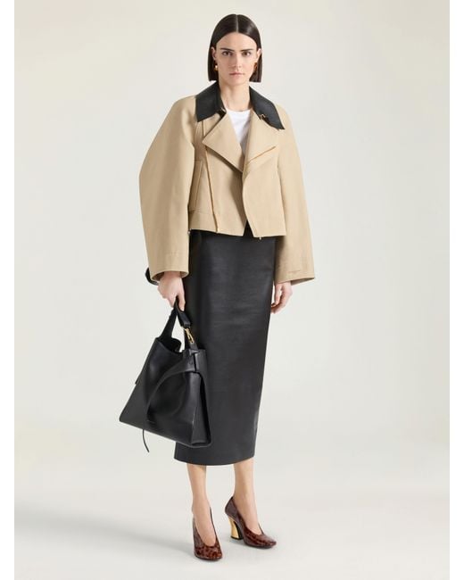 Borsa Hobo Belted media in pelle di Givenchy in Black