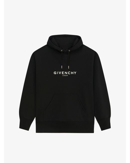Givenchy Black Reverse Hoodie for men