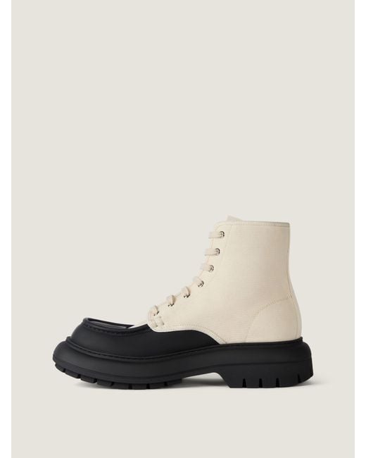 Givenchy White Cargo Desert Boots for men