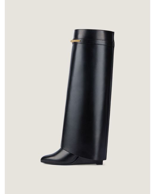 Givenchy Blue Shark Pinch Boots