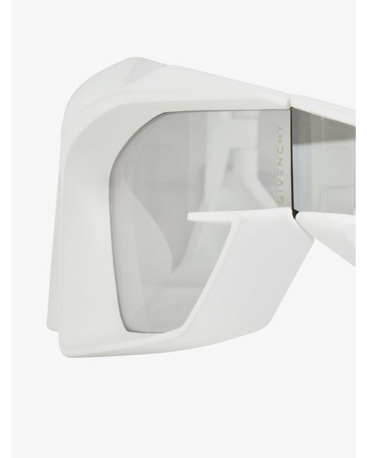 Occhiali da sole Giv Cut in iniettato di Givenchy in White