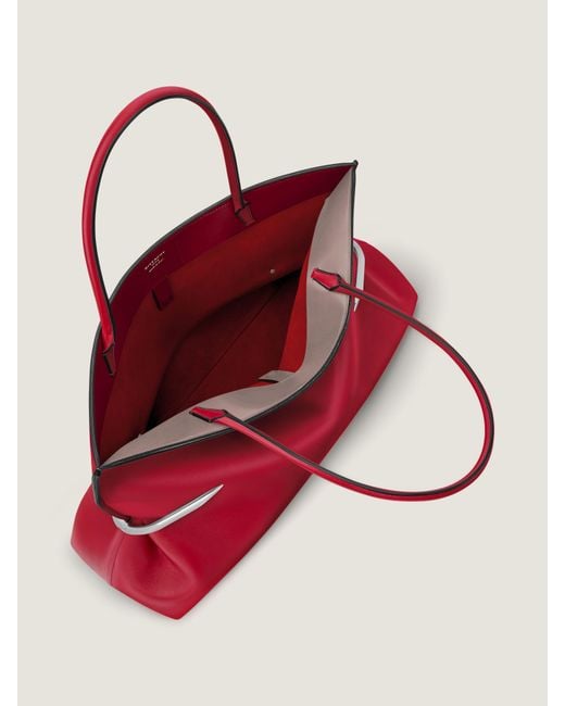 Givenchy Red Pinch Squeezed Horizontal Tote Bag