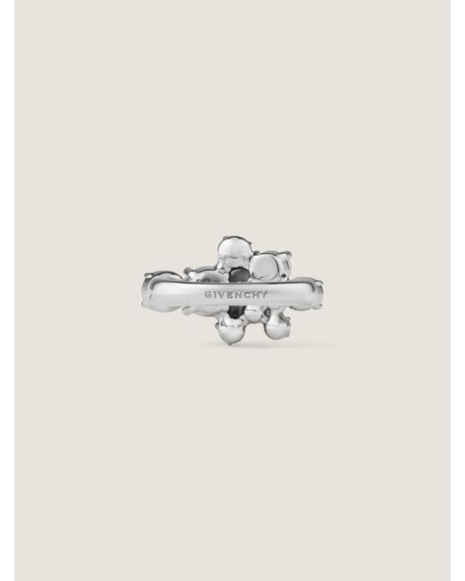 Givenchy Natural Crystal Pearl Ring