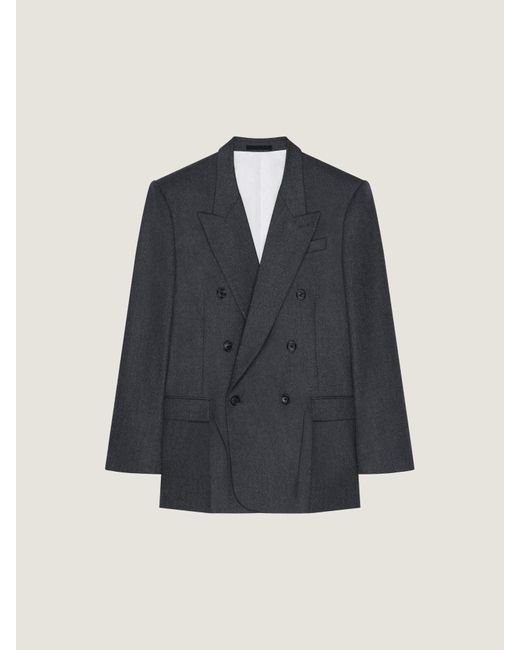 Givenchy Blue Double-Breasted Jacket for men