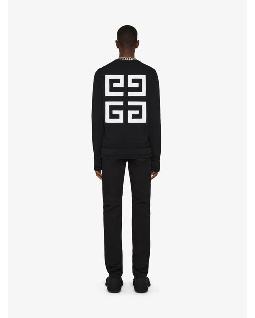 Pullover 4G in maglia di Givenchy in Black da Uomo