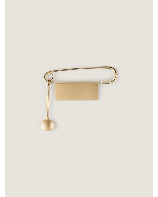 Givenchy Natural Pin Brooch for men