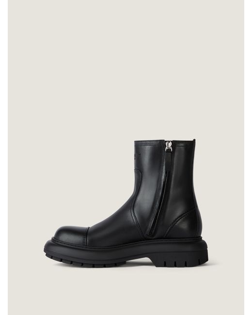 Givenchy Black Cargo Biker Boots for men