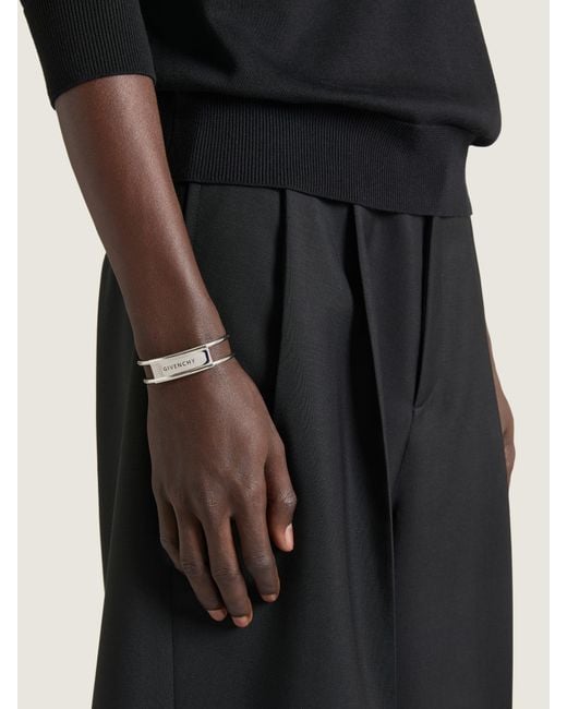 Givenchy Natural Pin Cuff Bracelet for men