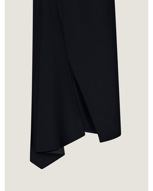 Givenchy White Sliced Long Slashed Dress