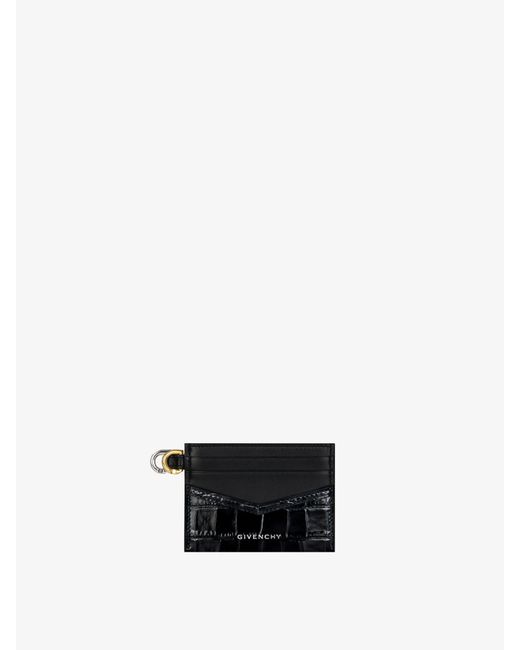 Givenchy White Voyou Card Holder