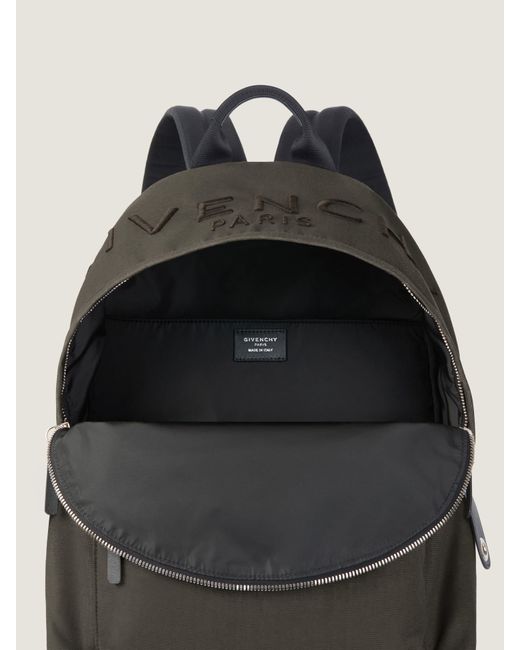 Givenchy Black Cargo Backpack for men
