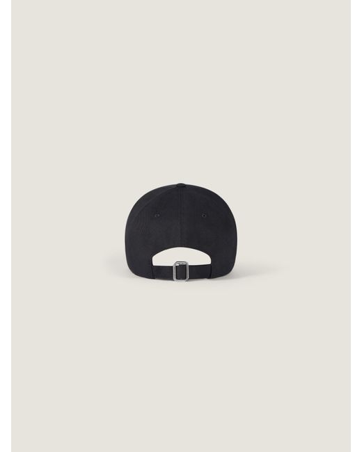 Givenchy Blue Paris Embroidered Cap In Cotton for men