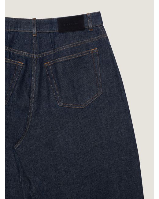 Givenchy Blue Cocoon Jeans