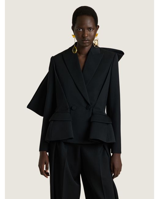 Givenchy Black Slashed Pinch Jacket