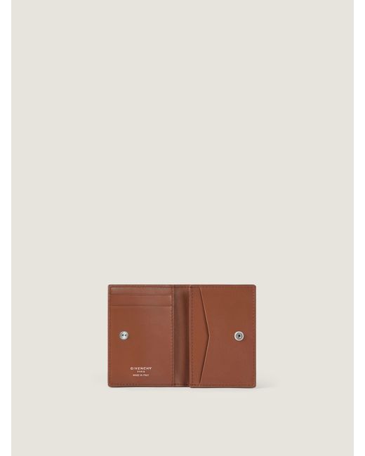 Givenchy Natural Flap Card Holder for men