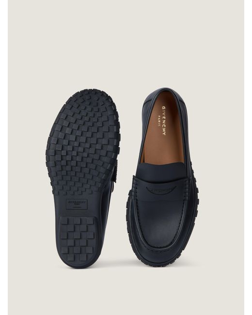 Givenchy Blue Echo Loafers for men
