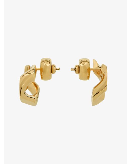 Givenchy Metallic G Chain Earrings