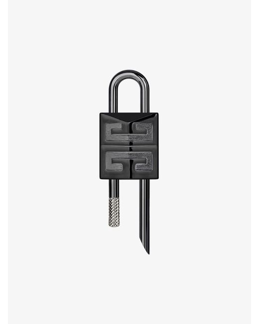 Givenchy White Small 4G Padlock for men