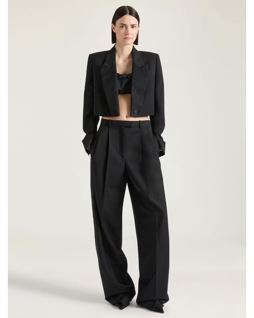 Givenchy Black Cropped Jacket