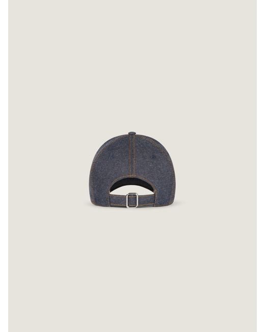 Givenchy Blue Embroidered Cap